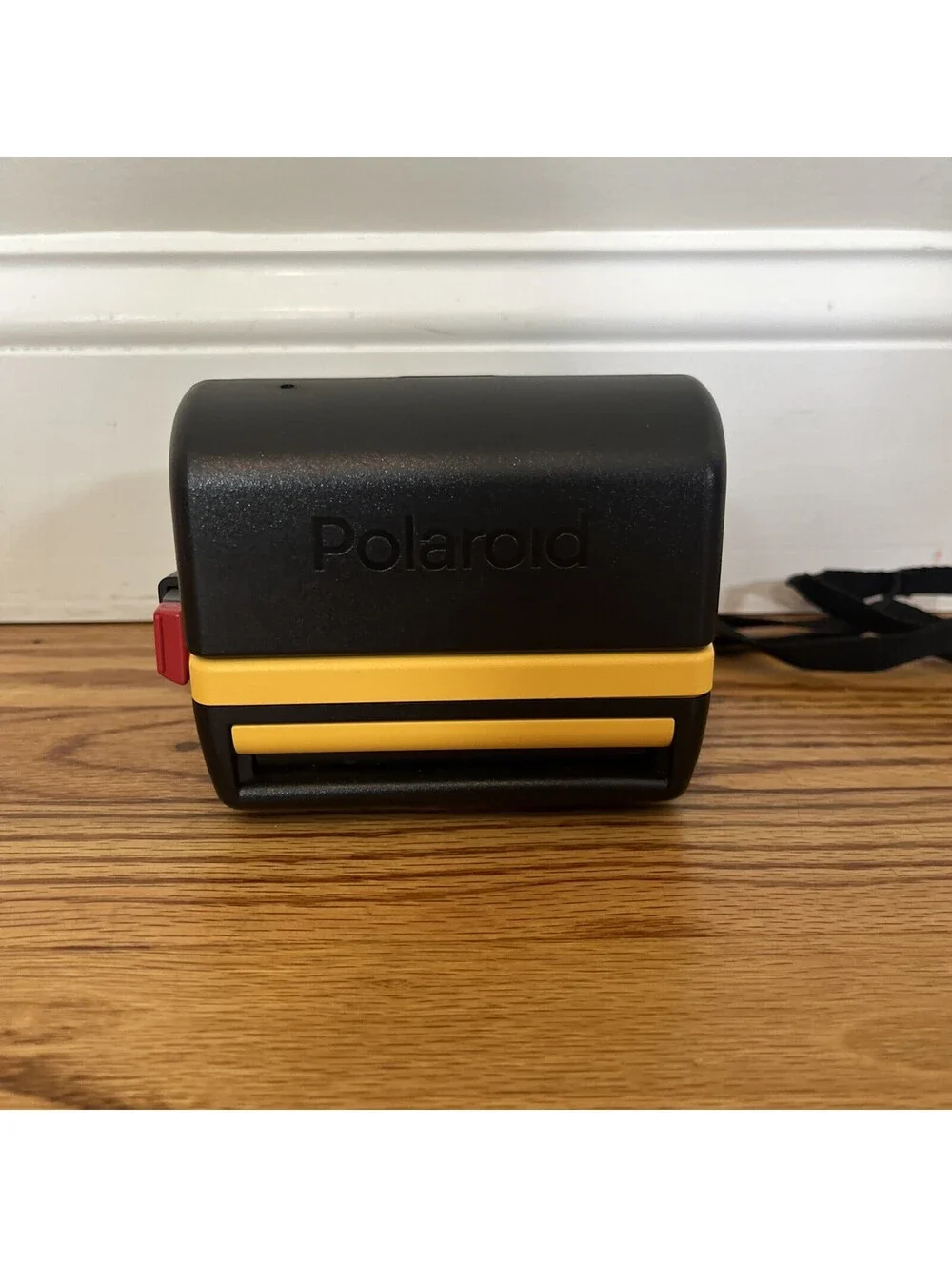 Vintage Polaroid JobPro 2 Instant Film Camera Yellow & Black 600 Film